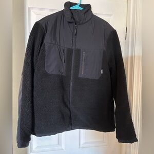 H&M Men's Black Sherpa Jacket #hm #sherpa #neverworn